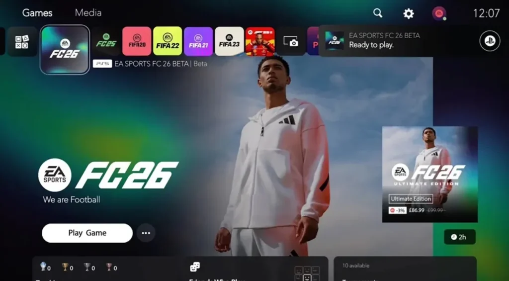 خرید نسخه اکانت قانونی fc 26 ultimate edition